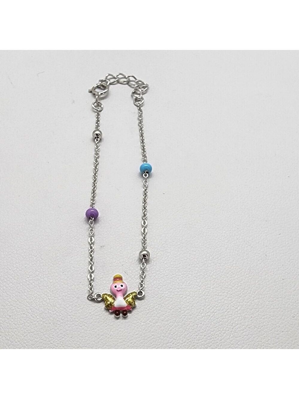 Brand New Sterling Silver 925 Ballerina Bracelet - Picture 3 of 5
